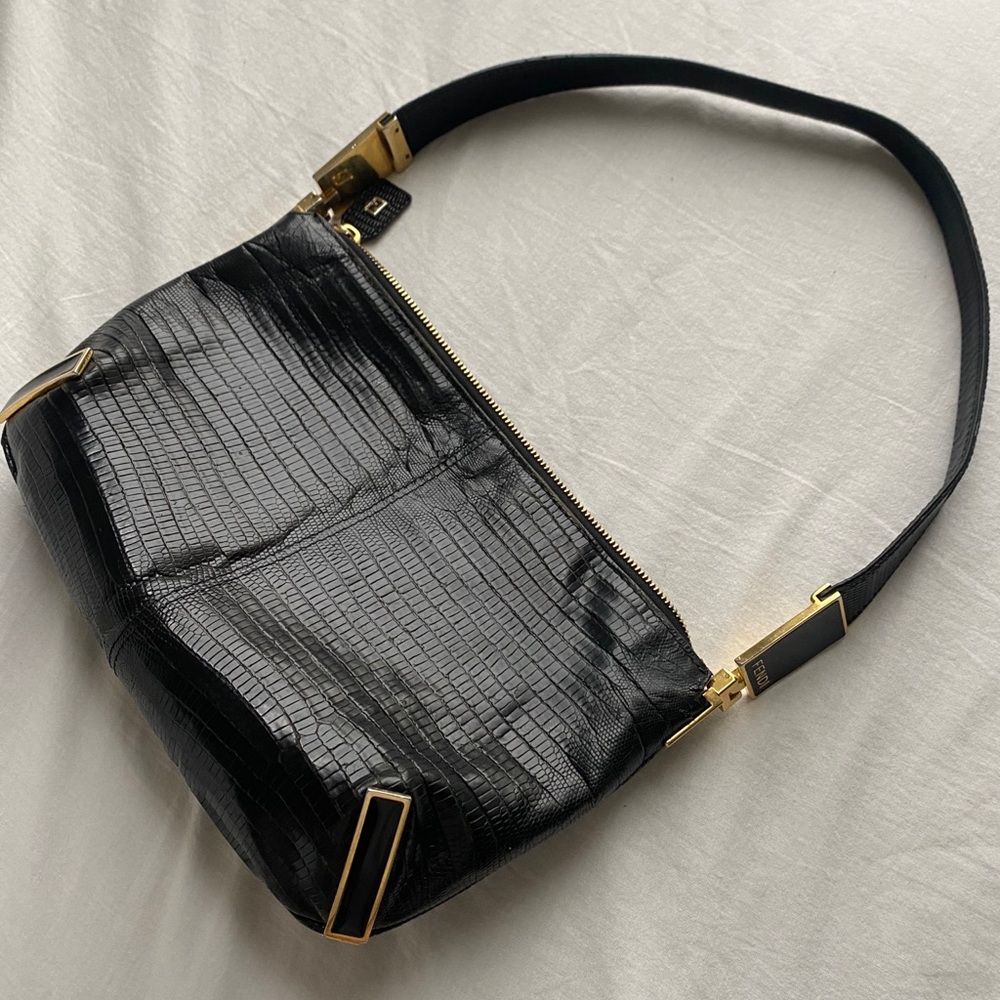 Vintage Fendi Leather Bag
